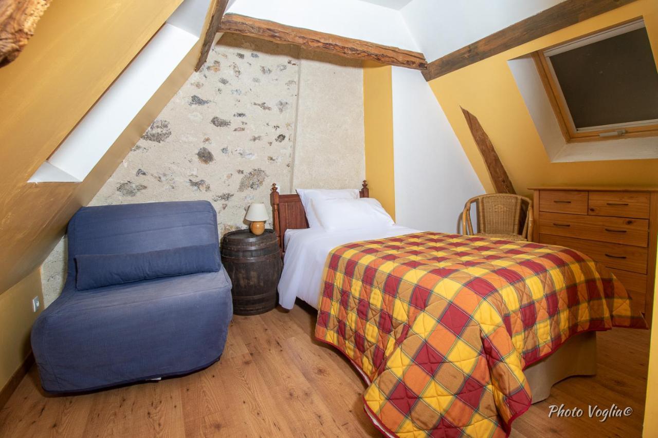 Logis Auberge Le Colombien - Hotel Et Restaurant Villandry Dış mekan fotoğraf