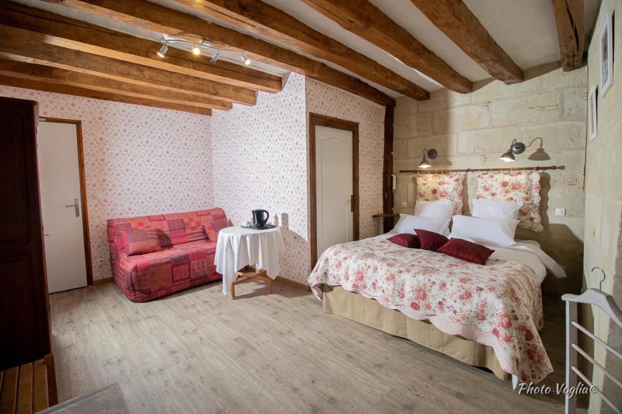 Logis Auberge Le Colombien - Hotel Et Restaurant Villandry Dış mekan fotoğraf