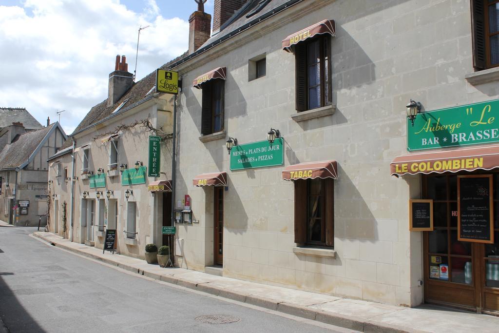 Logis Auberge Le Colombien - Hotel Et Restaurant Villandry Dış mekan fotoğraf