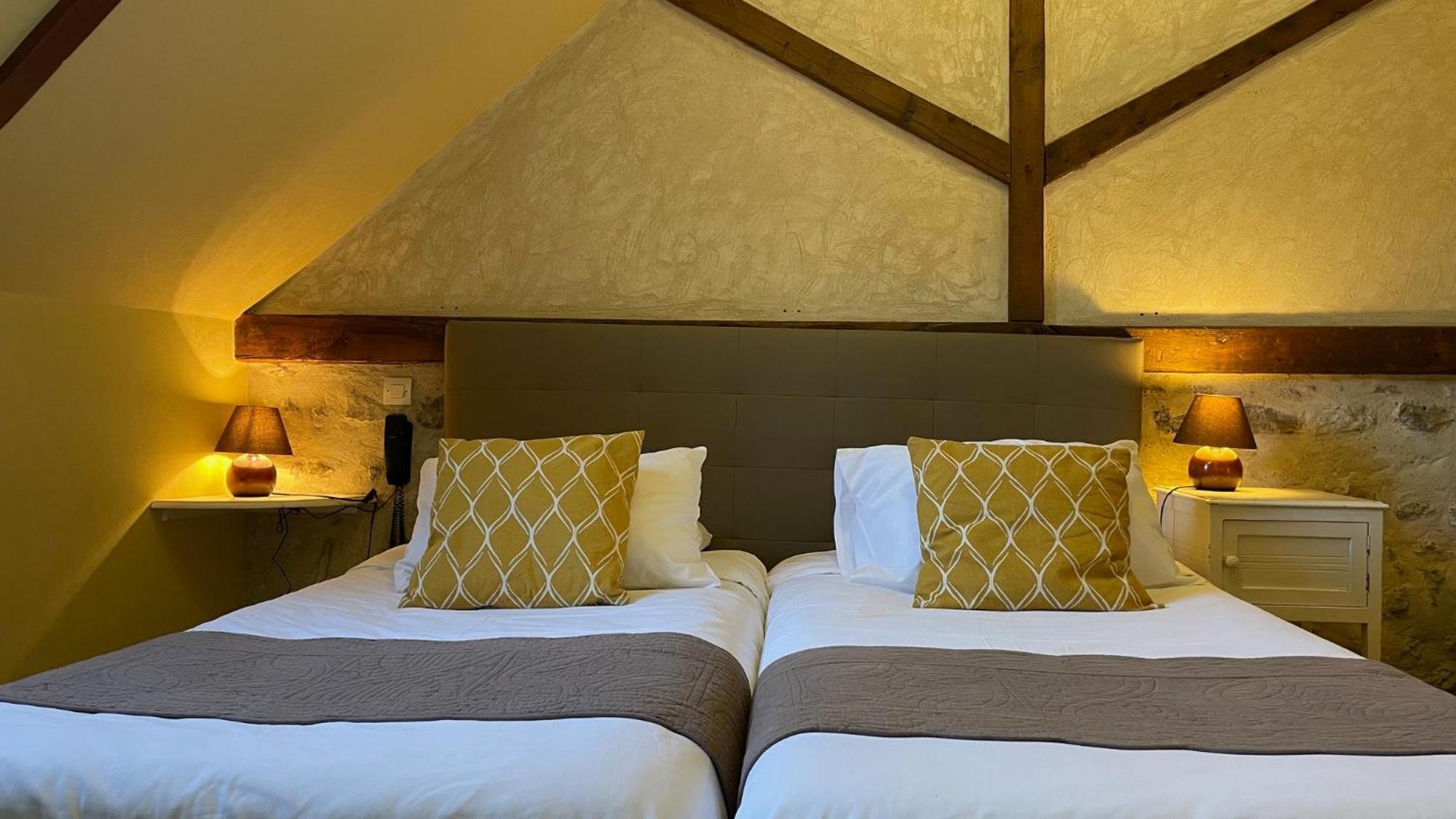 Logis Auberge Le Colombien - Hotel Et Restaurant Villandry Dış mekan fotoğraf