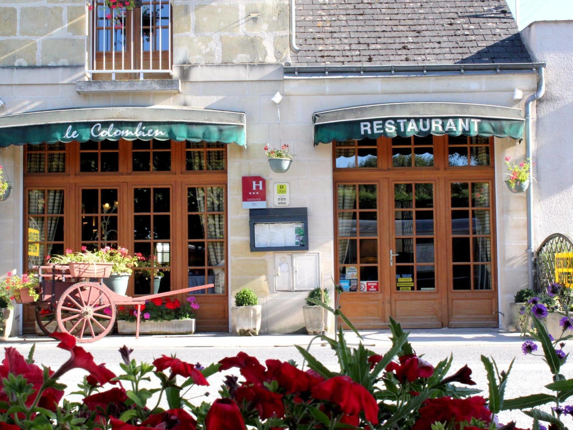 Logis Auberge Le Colombien - Hotel Et Restaurant Villandry Dış mekan fotoğraf